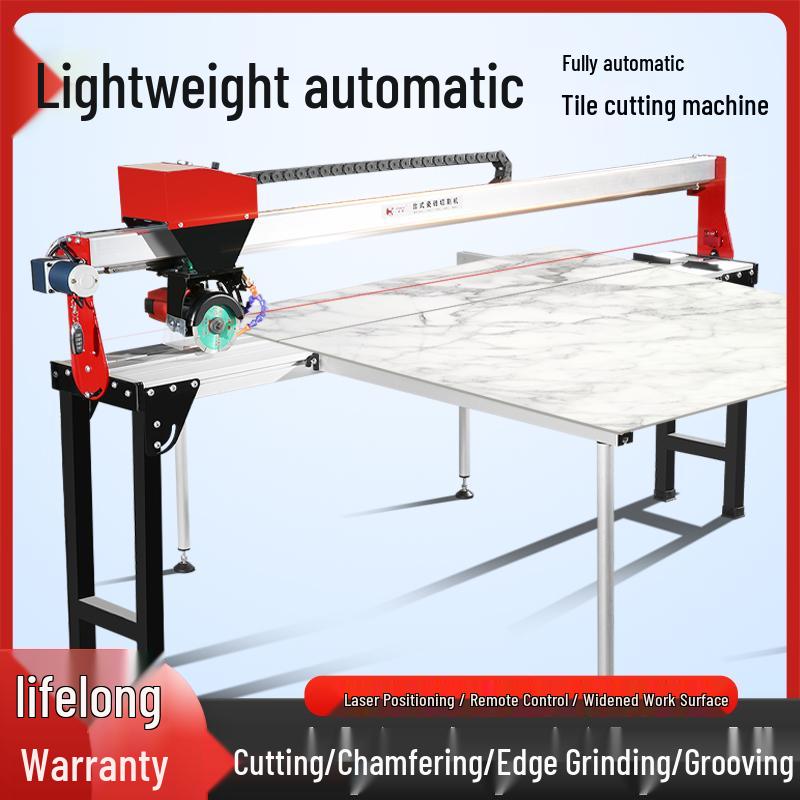 Multifunctional Portable Tile Cutter & 45° Bevel Grooving Machine