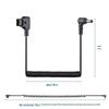 D-Tap to DC Power Cable with Elbow Connector for Monitor & Wireless Video Transmission, V-mount Battery Adapter