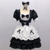 Moonlight Ying Black Maid Dress Gothic Dress Female Cosplay Dance Dress