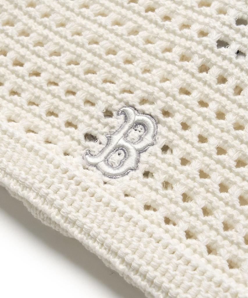 Emelbi Summer Ribbon Meow Beanie Bos (Cream)