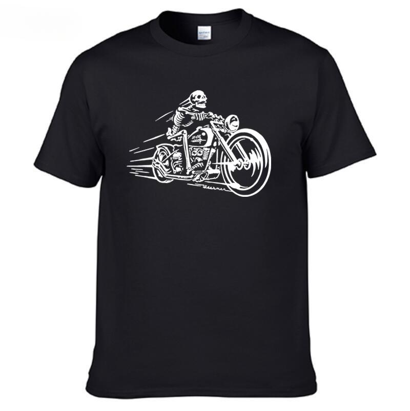 New Style Casual Customized Printed Clothes T-shirt Men Shirt 3D Motorcycle Biker Hip Hop Summer Tshirt Tees Tops