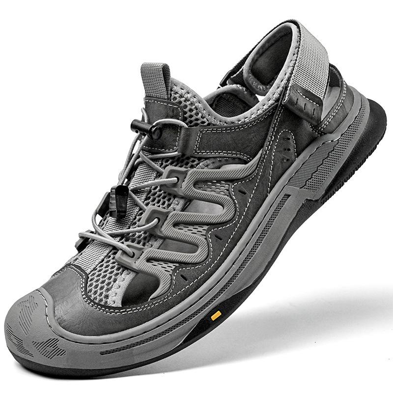 Men’s 2024 Summer Versatile Casual Non-slip Closed-toe Water and Sports Sandals