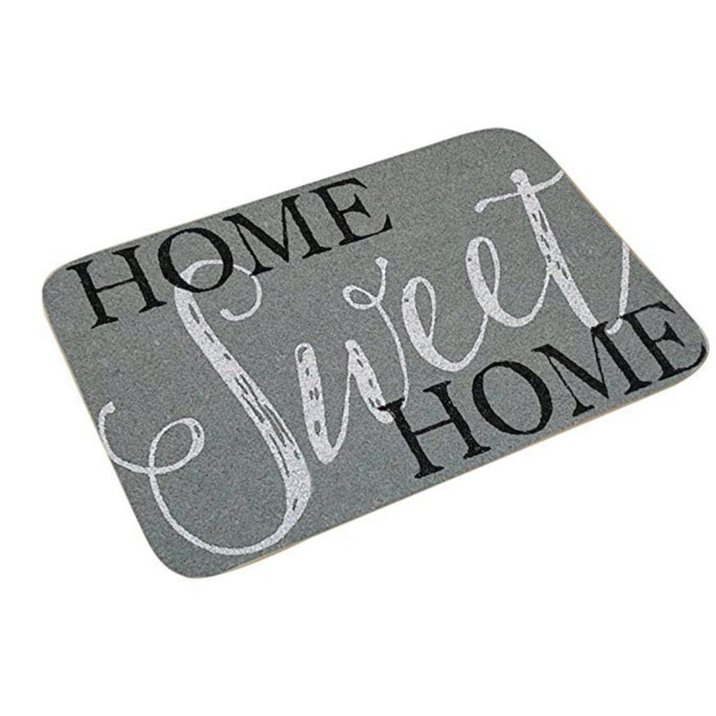 Rectangle Non-Slip Door Mat Bedroom Kitchen Entrance Print Floor Mat Doormats