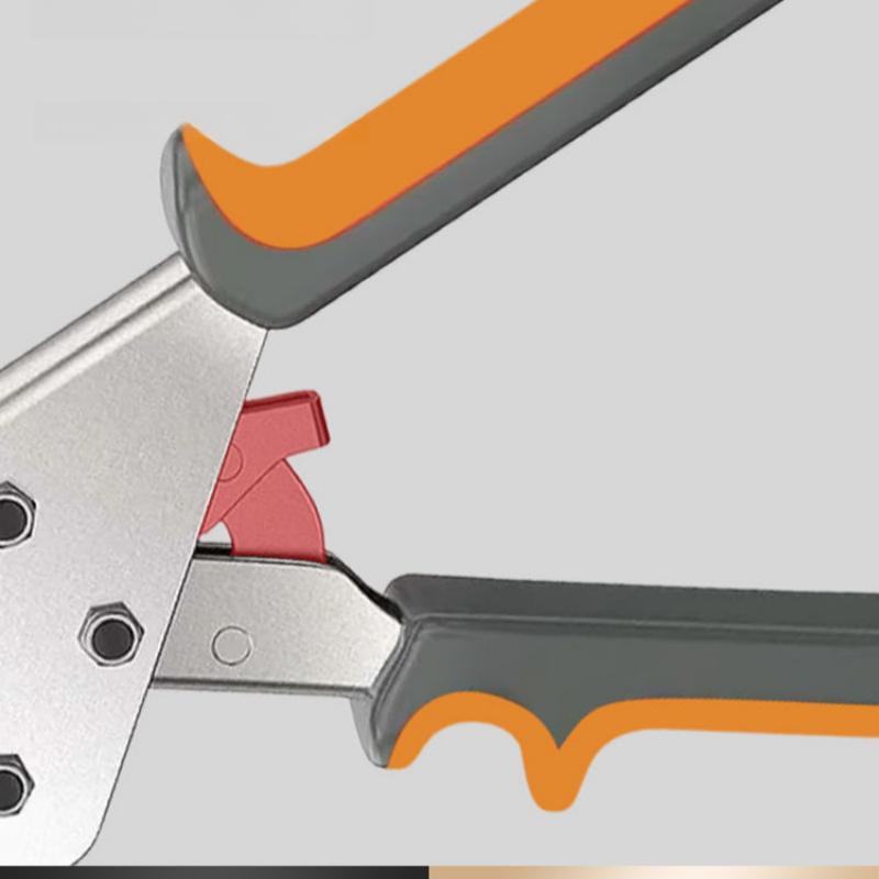 Handheld Hole Punch Eyelet Installation Tool 10mm Grommet Eyelet Plier Kit Metal Air Hole Rivet Plier for DIY Sewing & Crafting