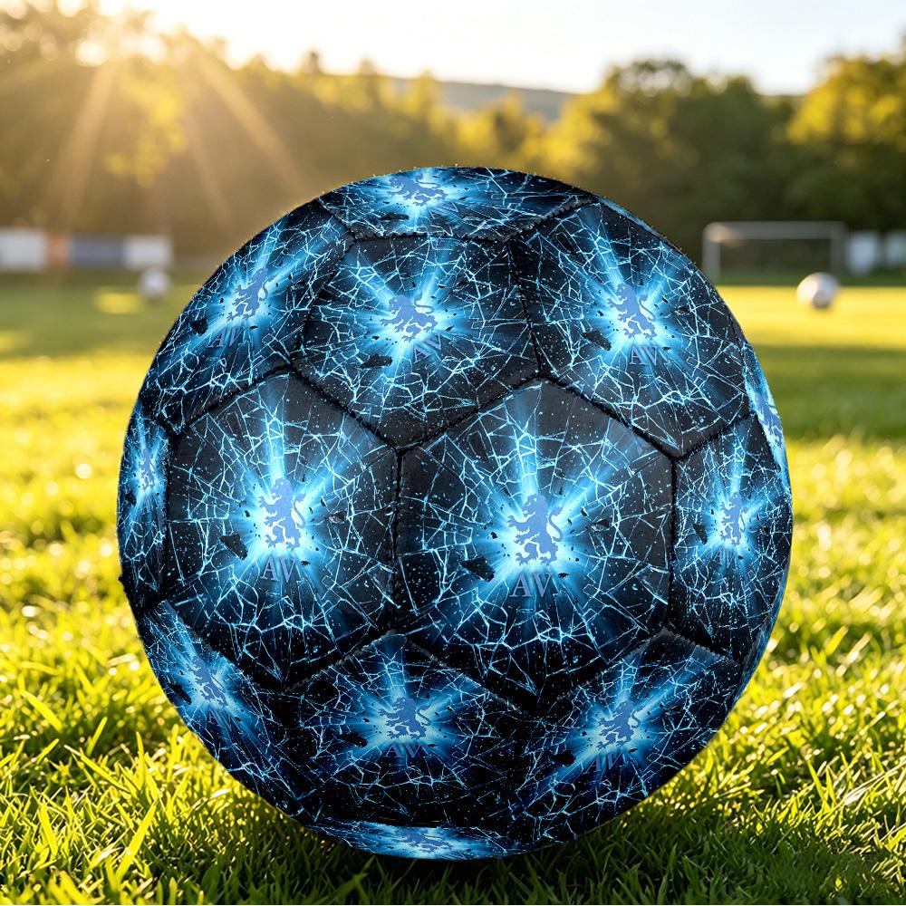 Aston Villa FootballPrinted Size 5 Soccer Ball, Anti Slip Adult Match Football Souvenir for Football Fans