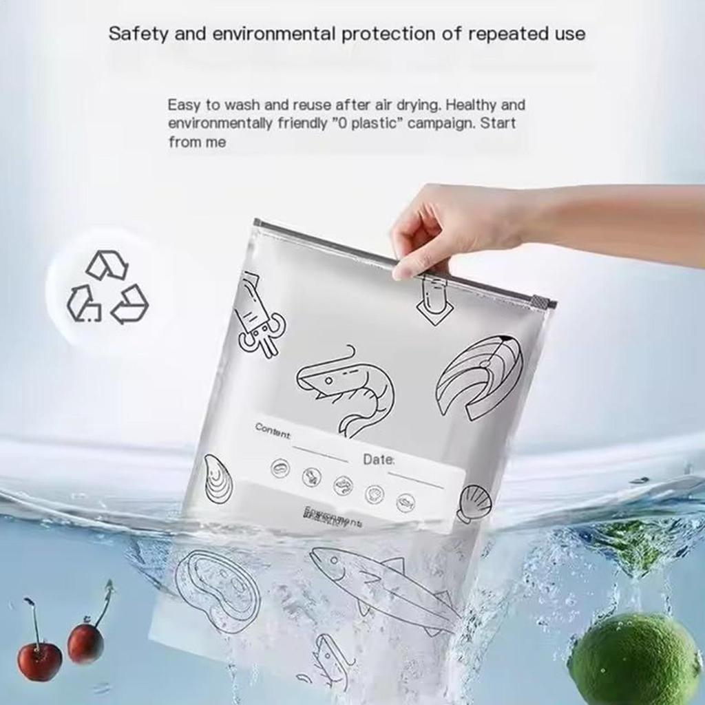 30 Pieces Aluminium Sealable Bags For Packaging Zipper Lock Reusable Food Storage Pouches Foil Freezer Refrigerator Kitchen Use