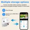 2K HD 2K WiFi Window Camera Smart Wireless Indoor Camera  Home Monitoring