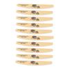 10pcs Nail File Professional Washable Reusable Double Sided Nail Buffer File Manicure Tool (Yellow)