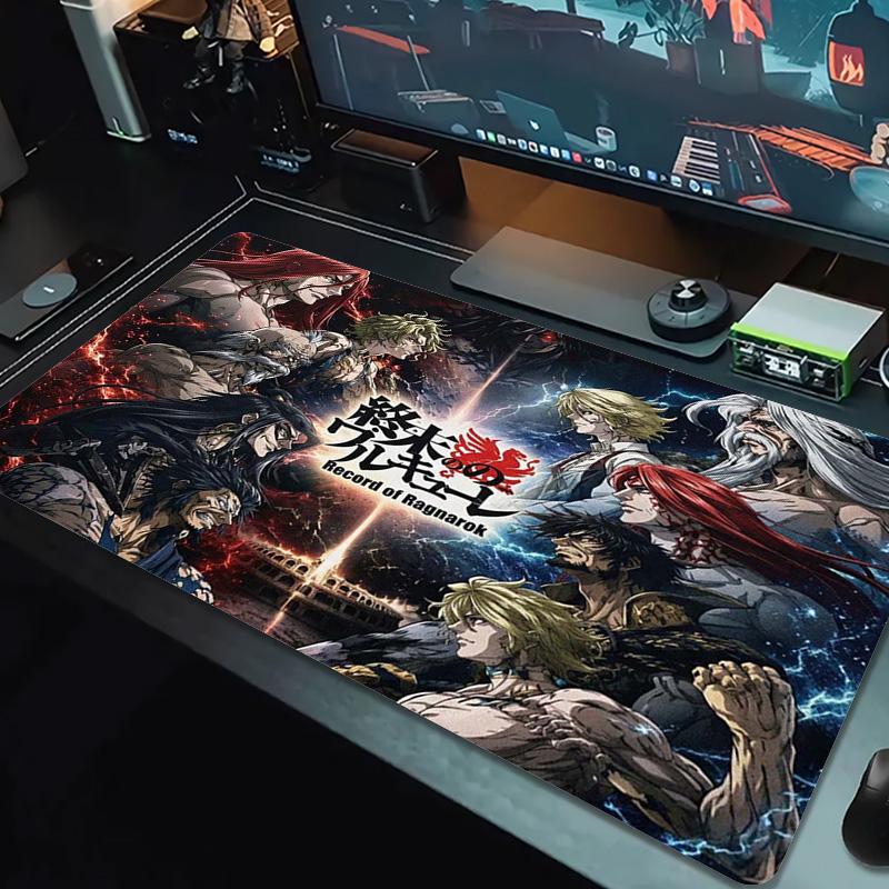 Recorde of Ragnarok Color Mouse Pad Large Gaming Table Cushion Non-slip Laptop Tablet Big Mousepad XXL Mat Mini PC Playmat With Lock Edge