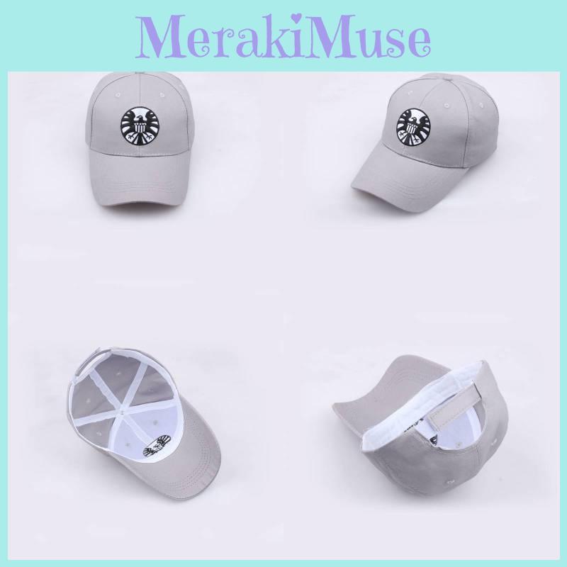 Agents Of Shield Cartoon Grey Baseball Caps Outdoor Casual Hats Women Men