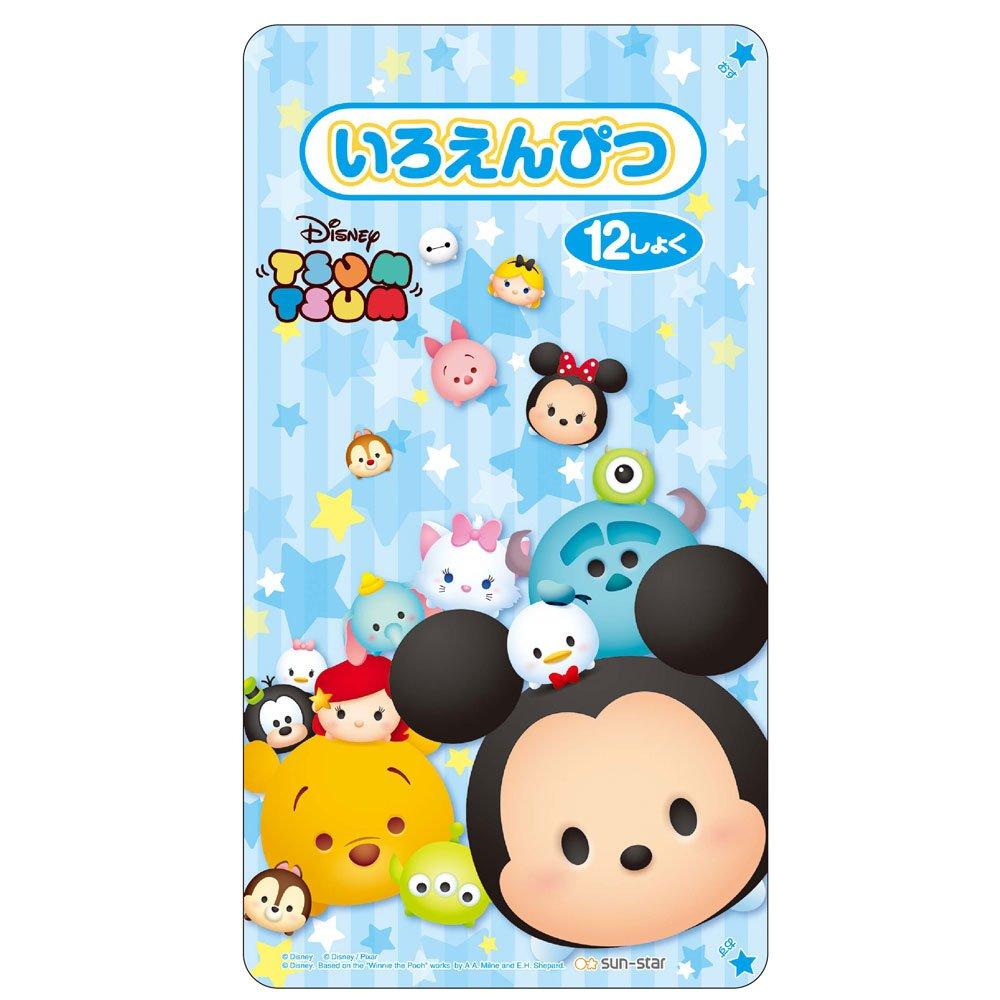 

Sunstar Stationery Disney Colored 12 Tsum S5011213 Pencils, Colors, Tsum,