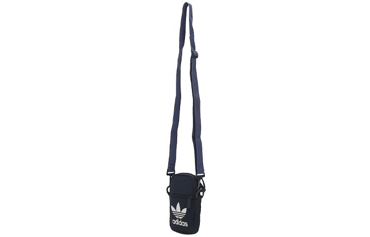 adidas Originals Trefoil Polyamide Crossbody Bag, Shoulder Bag Unisex Navy Blue GQ4167