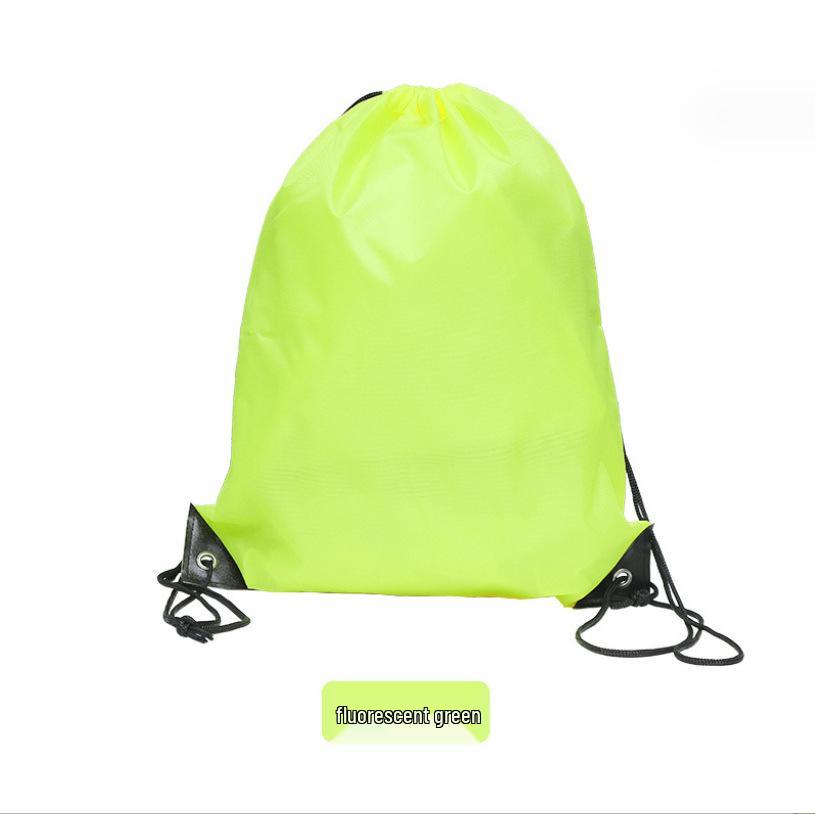 Waterproof Polyester Drawstring Backpack for Marathon Events