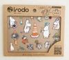 Corporation Moomin Fabric Transfer Stickers Moomin Party Irodo MOOMIN S&C [MON9]
