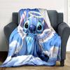 1pc S-Stitch16 Blanket, Gift, for Men and Women, Soft Blanket, Good for Sofa Bed Couch Travel, Lightweight Flannel Blanket