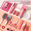 Girls Beauty Salon Set Kids Hair Beauty Makeup Set Simulation Hair Dryer Fashion Styling Tool Pretend Play House Gift Fun Game