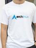Camiseta de Arch Linux de verano de manga corta unisex de algodón con cuello redondo, regalo de cumpleaños divertido, camiseta