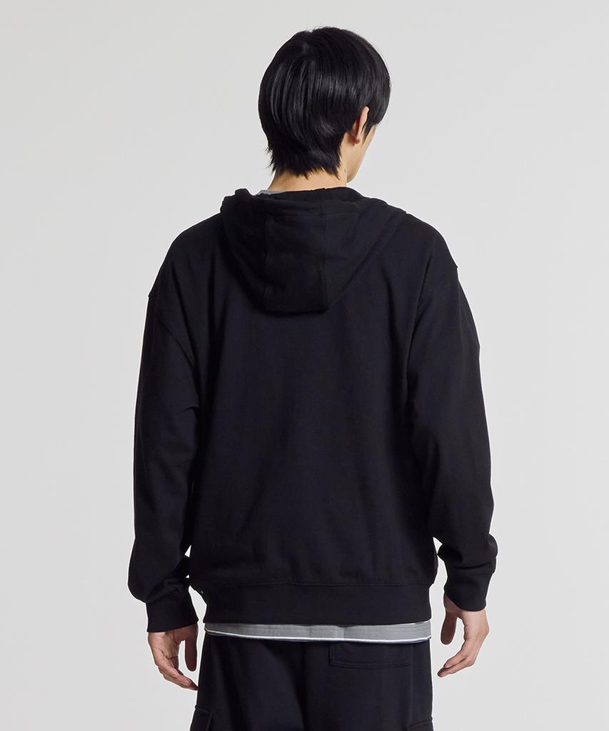 New Balance Nbmdg21403 / Uni Essential Summer Lightweight Zip-Up Hoodie (Black)