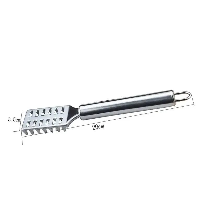 

Fish Skin Brush Scraping Fish Scale Peeler Fast Remove Fish Knife Cleaning Scaler Scraper Fruits Vegetable Peeler Drop Ship