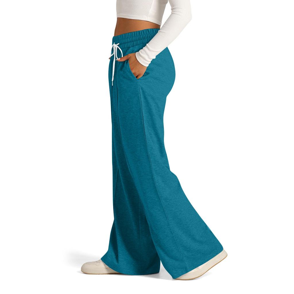 Women's High Waisted Wide Leg Sweatpants Casual Jogger Pants