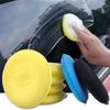 Round Car Waxing Polish Wax Foam Sponge High Density Applicator Pad Cleaning Sponge Auto Detail Washing Car Cleaning Tool