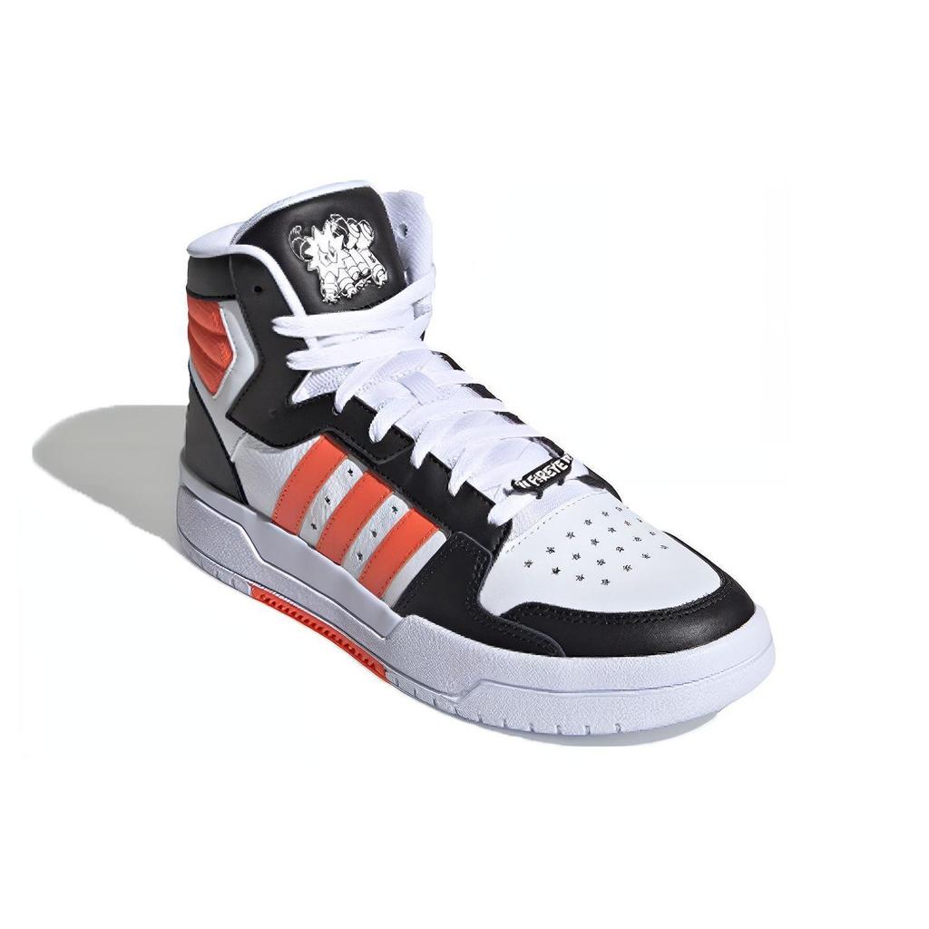 Adidas Entrap Mid Shoes 'White Black Orange' H01542