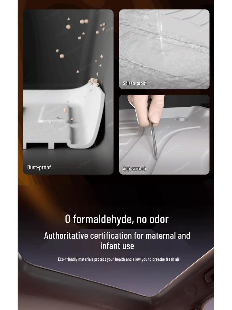 AITO M8 TPE Kofferraummatte für Fünf-/Sechs-Sitzer Modell 25 - Kofferraumboden-Zubehör im Auto
