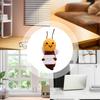 Funny Positive Toys with Card Knitted Inspired Toy Creative Inspirational Crochet Dolls Birthday Gifts for Friends