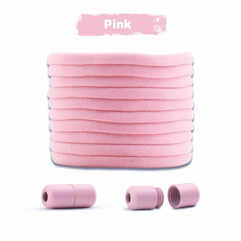 1Pair Elastic Laces Sneakers No Tie Shoe laces Colorful Shoelaces Without ties Kids Adult Semicircle Shoelace for Shoes
