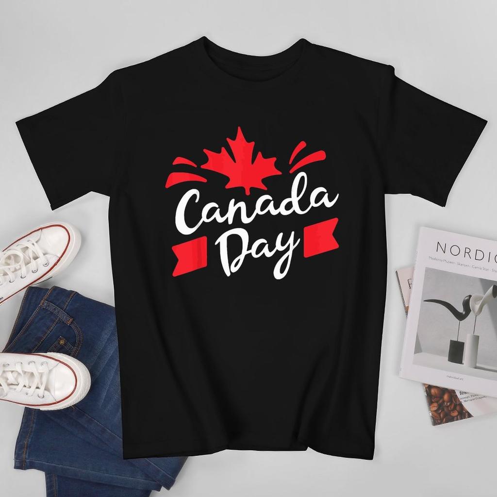 More Design Canada Flag Canadian Unisex Tshirt Tees Tshirt Oneck T Shirts Unisex Boys Clothing 100 Cotton