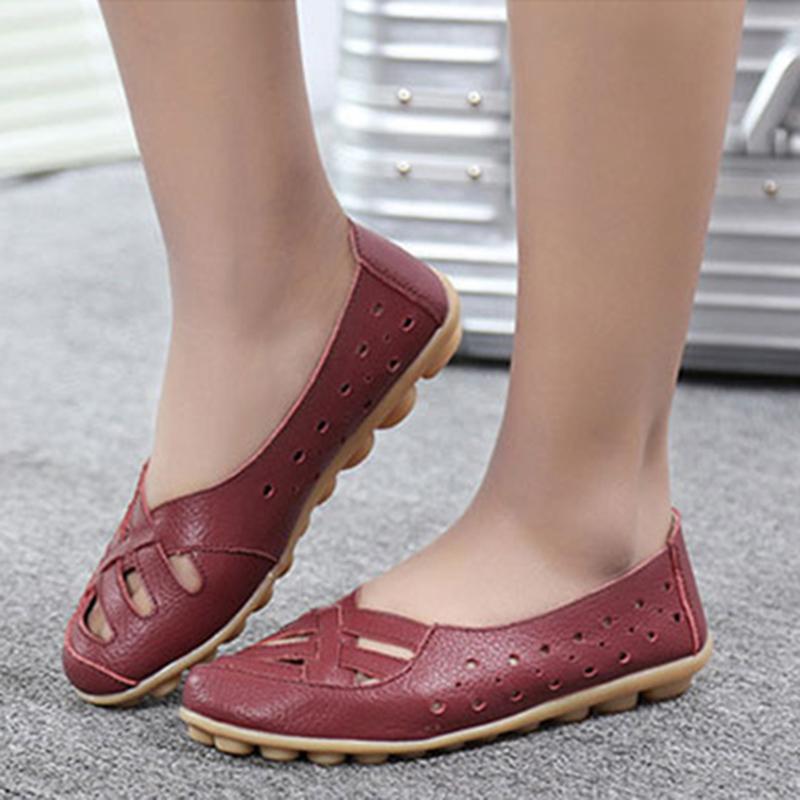 

Новая женская обувь, летние кроссовки без шнуровки, женские садовые офисные балетные уличные туфли, женская кожаная прочная обувь Zapatos Mujer