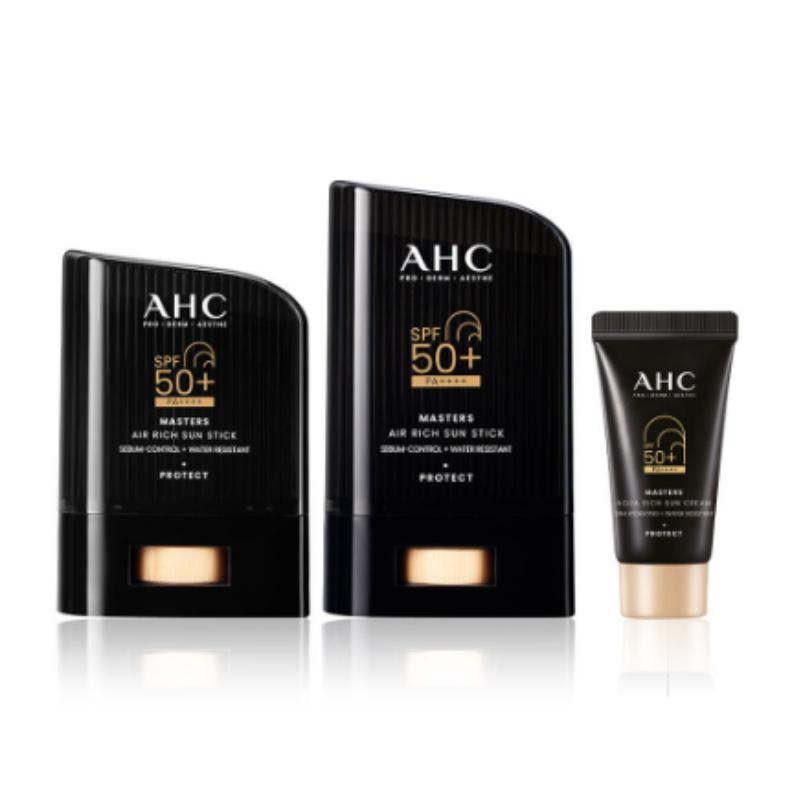 

AHC Masters Airy Rich Sun Stick SPF50+ PA++++ 14g + 22g + Sunscreen 10ml Set SUNSTICK14g + 22g + Sunscreen 10ml Set