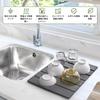 ISHU Diatomaceous Earth Dish Drying Mat, Kitchen Absorbent Mat, Hard Type, for Dish Drying, Sink, Foot Drying, Large Size, Dish Drying Tray, Bathroom,