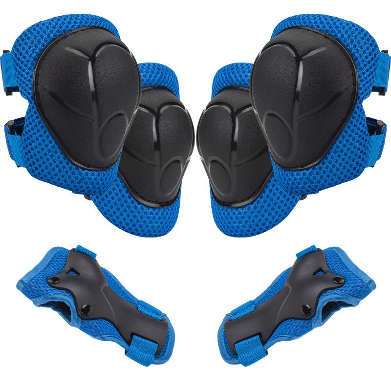 

Kids Six-Piece Protective Gear Set for Roller Skating, Skateboarding, Ice Skating, and Cycling Size S: 3-8 years