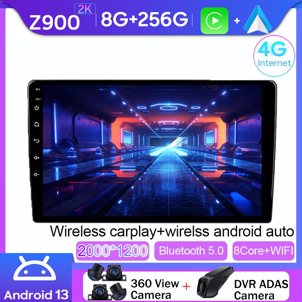 Carplay Android For Toyota Tundra XK30 XK40 2000 - 2006 Auto Radio Multimedia Player GPS Navigation 5G WIFI BT No 2Din DVD