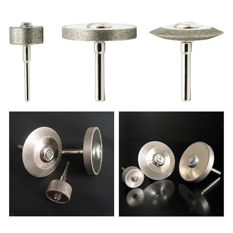 1Pc Glass Drill Bit Multiuse Precious Stones High Hardness Metal Practical Tool Grinding Wheel Carving Grinding Diamond