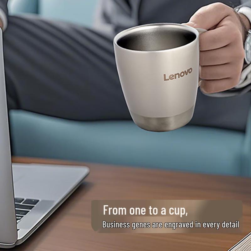 Lenovo 304 Stainless Steel Office Home Mug 430ml