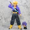 Dragon Ball GK Trunks Super Saiyan Double Head Carving Large Figure Model Ornament Gift Anime Peripherals