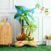 Large Standing 4D Coconut Palm Tree Pineapple Cactus Foil Inflatable Ball Hawaii Theme Summer Beach Birthday Wedding Party Decor