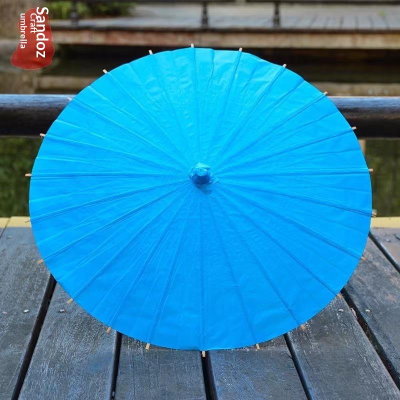 20/30cm Ručně vyráběný barevný papírový deštník Svatba Tradiční Dětský DIY Malování Papírový deštník Dekorace Umění a řemesla