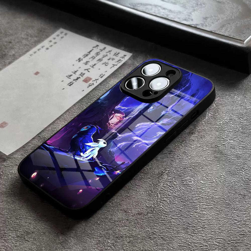 Coque de téléphone Jeu O-Ori The Blind Forest Pour IPhone 17 Pro Max 15 14 Pro 12 11 13 Mini X XR XS 16 Plus SE Couvercle en Verre