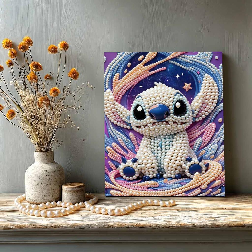 Handmade 2D Pearl Inlay Captures Delicate Pearl Texture & Healing Starlight Glow, Ideal for Girly, Healing, Luxury Home Decor.