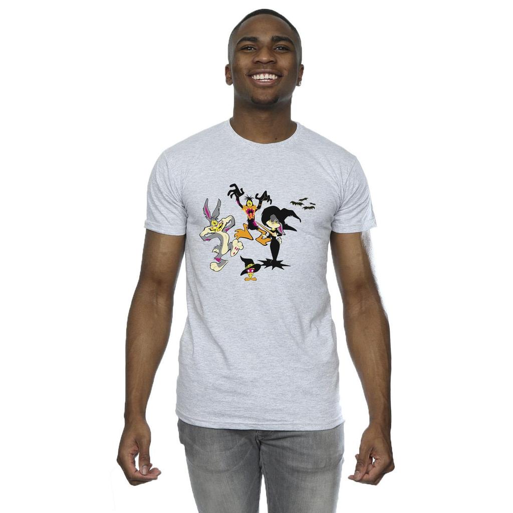 Looney Tunes Mens Halloween Friends T-Shirt