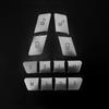 For Mercedes-Benz A B C E CLA GLA GLK ML GL GLE Class 12PCS Car Door Seat Memory Adjust Button Switch  Trim