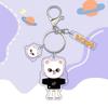 SKZ KPOP STAY peripheral keychain pendant acrylic double-sided pendant, trendy play hanging keychain pendantFan gifts
