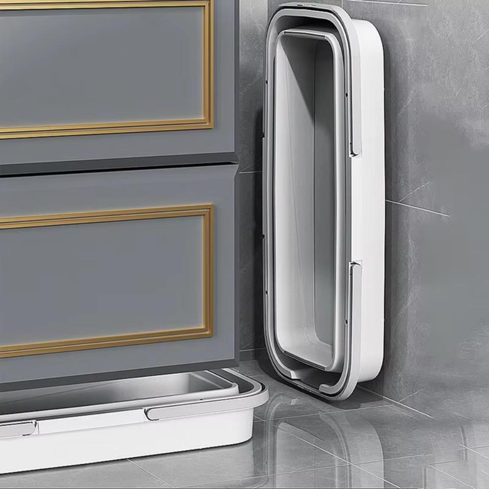 Rectangular Laundry Barrel Space-Saving Washing Basin Foldable Mop Bucket Car Wash