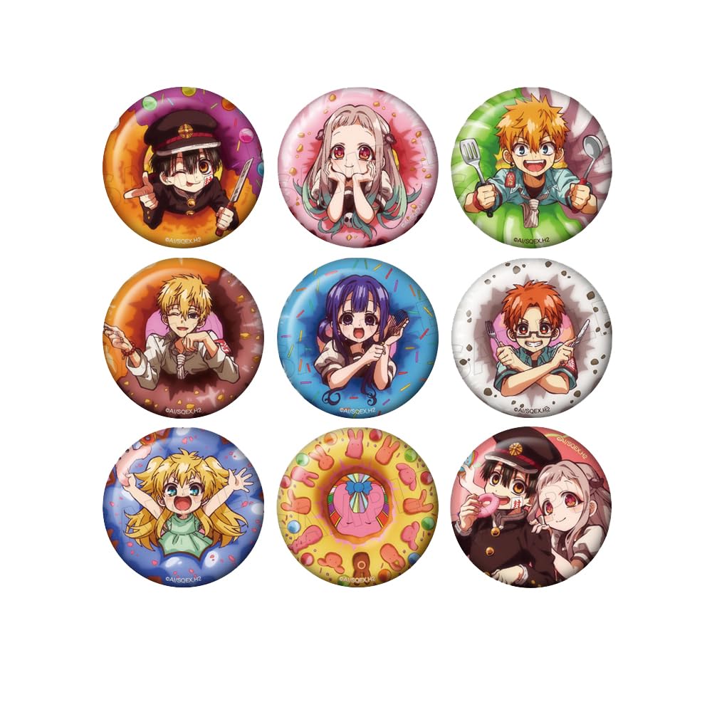 

Short anime Shonen Trading can badge 9 pieces BOX “Hanago Hanako-kun”