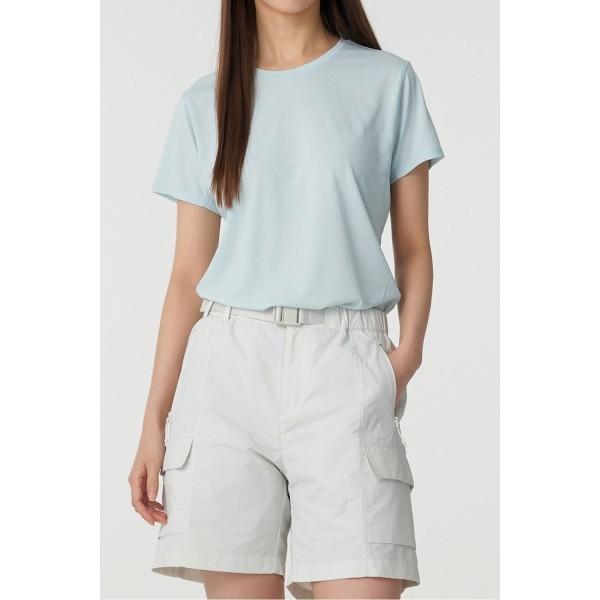 Kolon SporTS Women S Hiking ShorT Sleeve T ShirT jkTcm25302gmi
