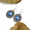 Tanzanite Gemstone Handmade 925 Sterling Silver Jewelry Earring