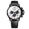 Angel Clover Watch Timecraft Solar Men's NTS45BWH-BK